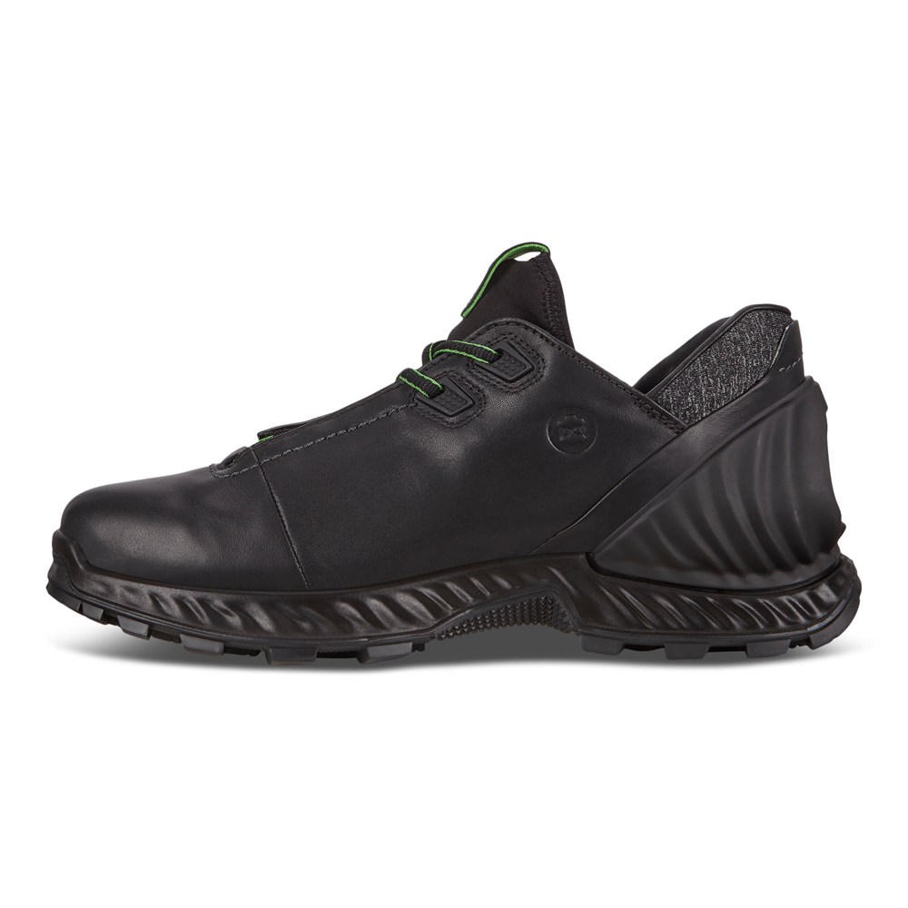 Tenis De Montaña Hombre - ECCO Exohike Bajos Gtx - Negros - CBW471096